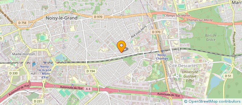 localisation de l'entreprise SCI KEDDER à NOISY-LE-GRAND