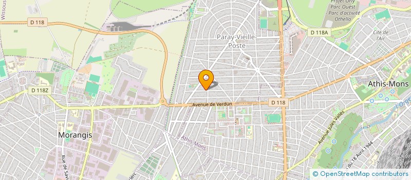 localisation de l'entreprise SCI KEDEFLO à PARAY-VIEILLE-POSTE