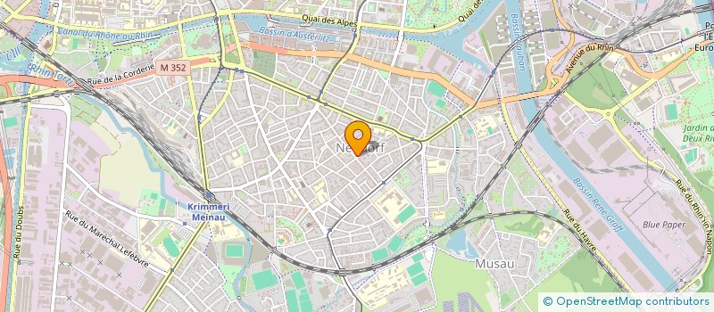 localisation de l'entreprise SCI KEDI  STRASBOURG