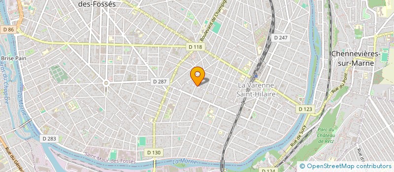 localisation de l'entreprise SCI KEDY à SAINT-MAUR-DES-FOSSES