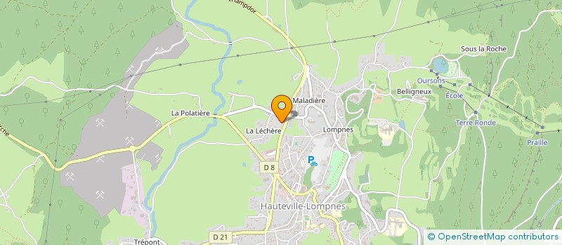 localisation de l'entreprise SCI KEGA  PLATEAU D'HAUTEVILLE