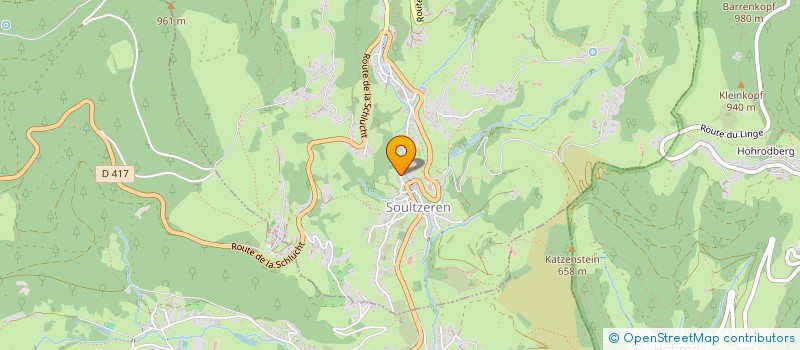 localisation de l'entreprise SCI KEIBEIS  SOULTZEREN