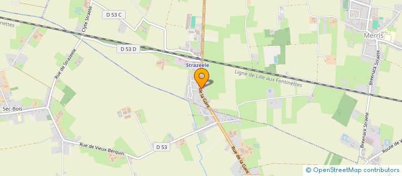 localisation de l'entreprise SCI KEIKO  MERRIS