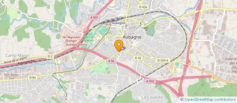 localisation de l'entreprise SCI KEILYA à AUBAGNE