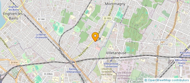 localisation de l'entreprise SCI KEINODJI  MONTMAGNY