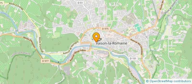 localisation de l'entreprise SCI KEIRO  VAISON-LA-ROMAINE