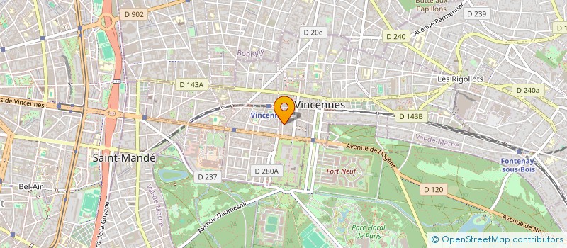 localisation de l'entreprise SCI KEITA  TORCY