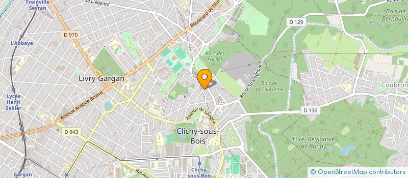 localisation de l'entreprise SCI KEKO à CLICHY-SOUS-BOIS