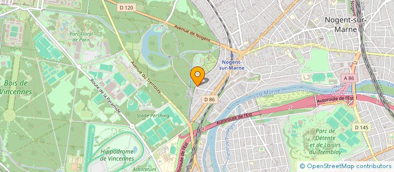 localisation de l'entreprise SCI KEKUBE  NOGENT-SUR-MARNE