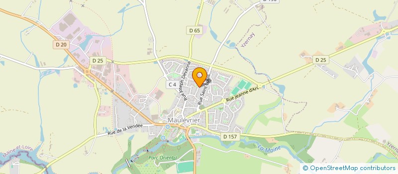 localisation de l'entreprise SCI KELA  MAULEVRIER