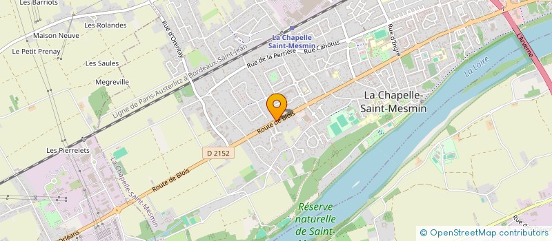 localisation de l'entreprise SCI KELAGOPIAN à CHAINGY