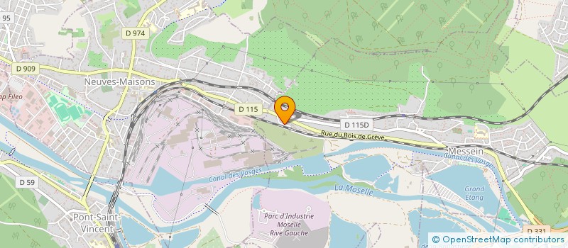 localisation de l'entreprise SCI KELB  MESSEIN