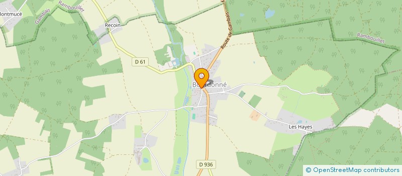 localisation de l'entreprise SCI KELC  BOURDONNE