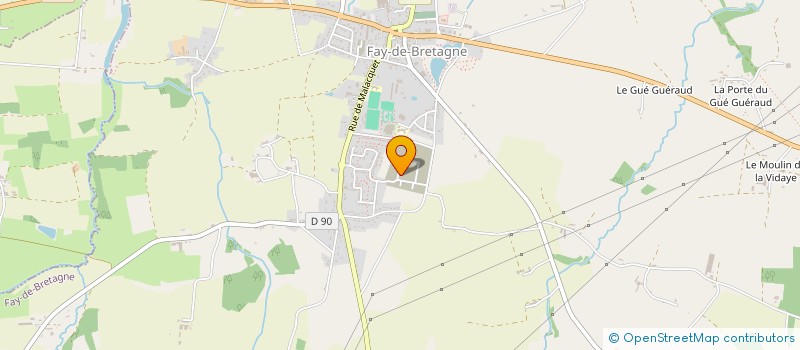 localisation de l'entreprise SCI KELES  FAY-DE-BRETAGNE