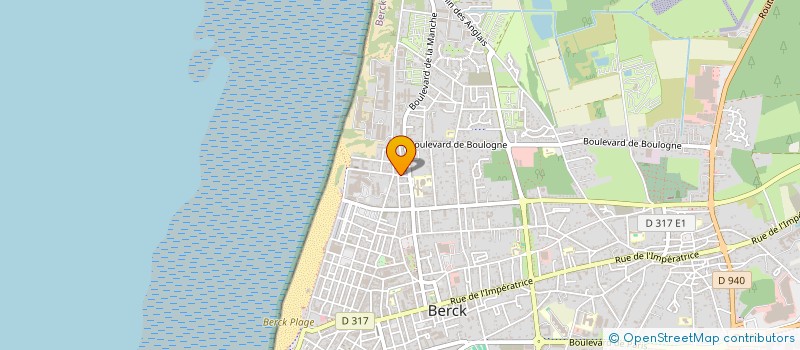 localisation de l'entreprise SCI KELESTY à BERCK