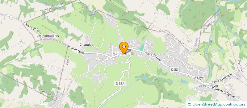 localisation de l'entreprise SCI KELETCH  HEYRIEUX