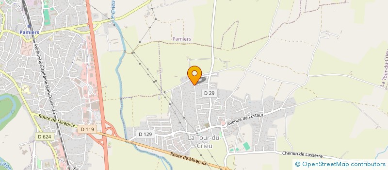 localisation de l'entreprise SCI KELI à LA BASTIDE-DE-LORDAT