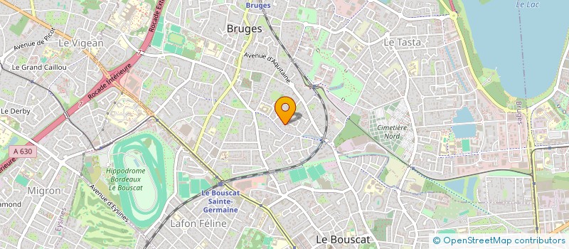 localisation de l'entreprise SCI KELIAN  BRUGES