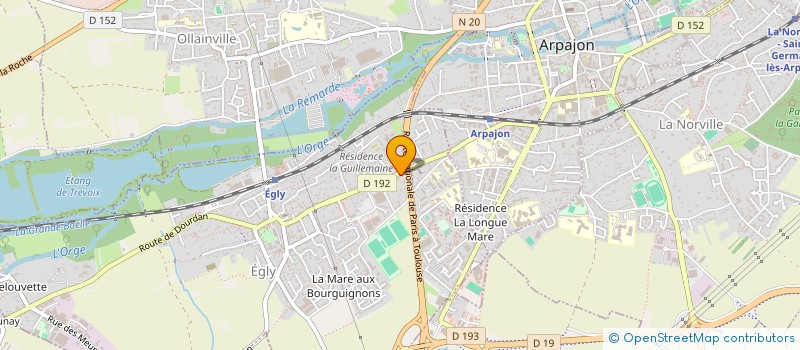 localisation de l'entreprise SCI KELIATY  EGLY