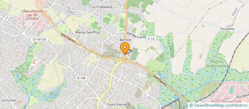 localisation de l'entreprise SCI KELINASA  ROYAN