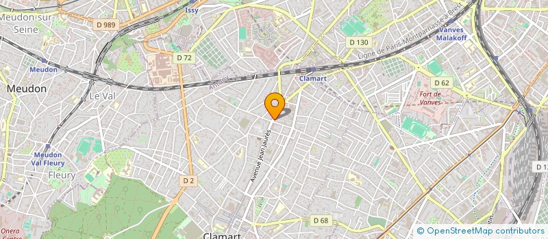 localisation de l'entreprise SCI KELIOCIA PATRIMOINE  CLAMART