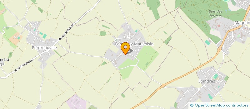 localisation de l'entreprise SCI KELO  FONTENAY-MAUVOISIN