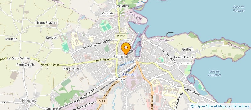 localisation de l'entreprise SCI KELO MAD  PAIMPOL