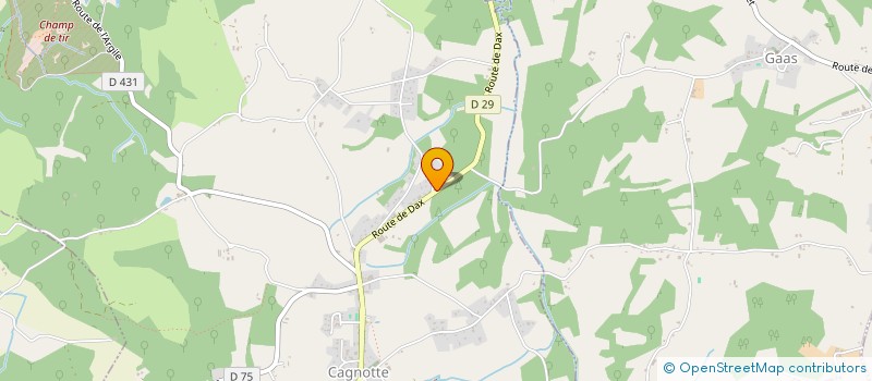 localisation de l'entreprise SCI KELUARGA  CAGNOTTE