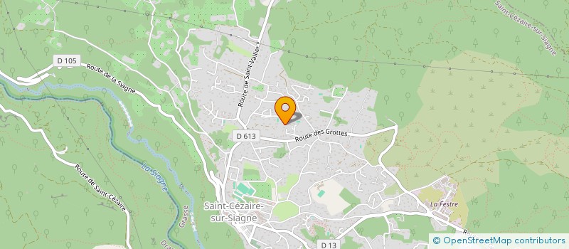 localisation de l'entreprise SCI KELUTHE à SAINT-CEZAIRE-SUR-SIAGNE