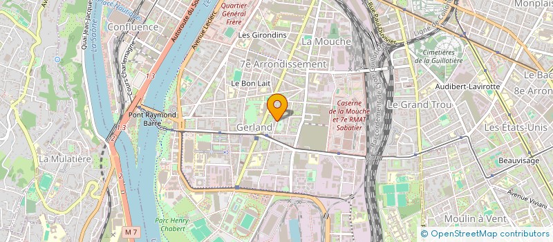 localisation de l'entreprise SCI KELYA IMMOBILIER  LYON