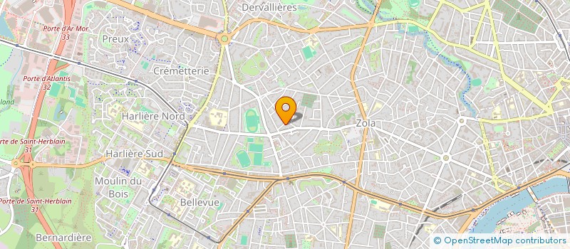 localisation de l'entreprise SCI KEM  NANTES