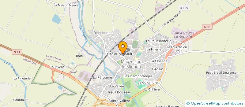 localisation de l'entreprise SCI KEMAAL 2022  AMURE