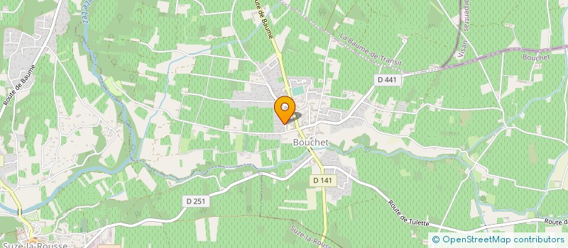 localisation de l'entreprise SCI  KEMATO  BOUCHET