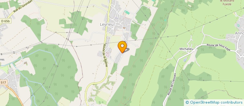 localisation de l'entreprise SCI KEMM  LEYRIEU