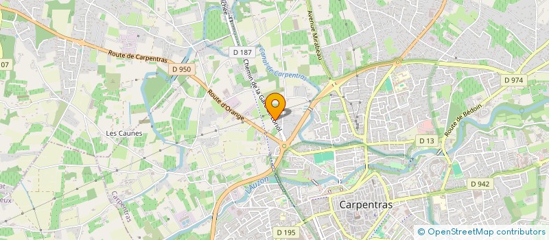 localisation de l'entreprise SCI KEMMA  CARPENTRAS