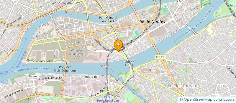 localisation de l'entreprise SCI KEMO à NANTES