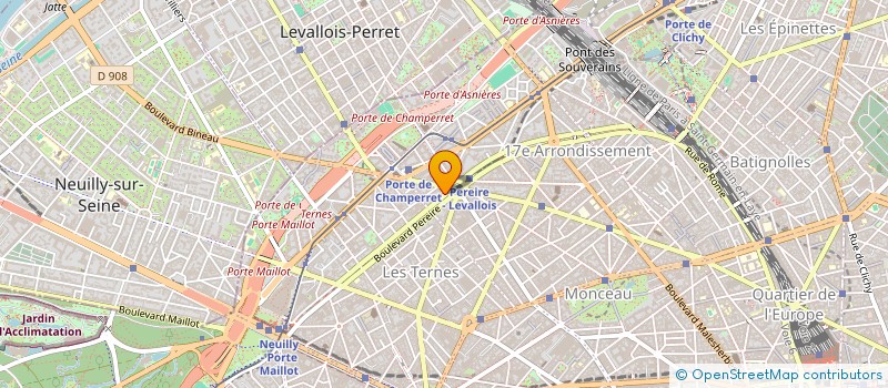 localisation de l'entreprise SCI KEMP  PARIS