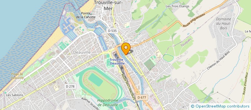 localisation de l'entreprise SCI KEN à TROUVILLE-SUR-MER