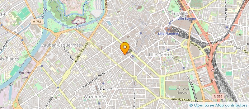 localisation de l'entreprise SCI KEN à LILLE