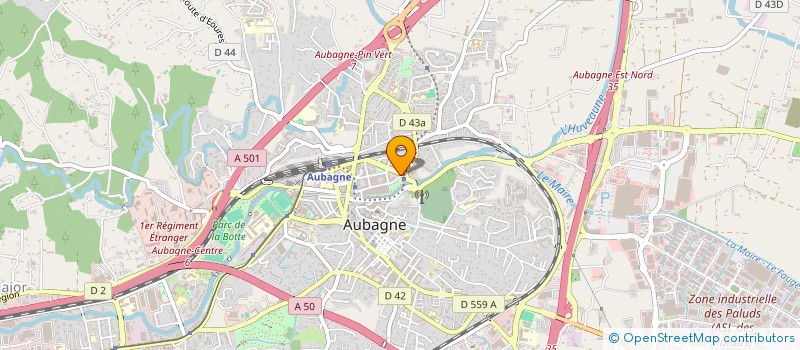 localisation de l'entreprise SCI KEN ANORE à AUBAGNE