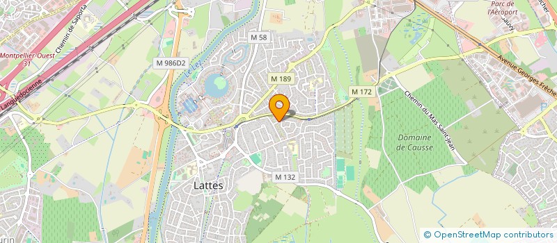 localisation de l'entreprise SCI KENA MON REVE à LATTES