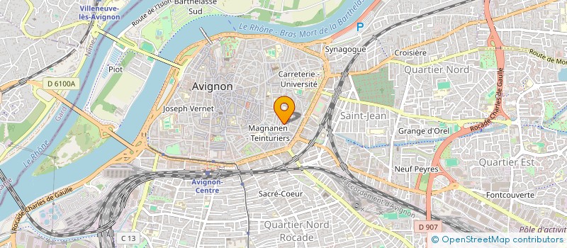 localisation de l'entreprise SCI KENAVO  AVIGNON