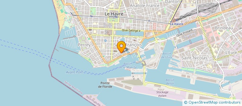 localisation de l'entreprise SCI KENAVO à LE HAVRE