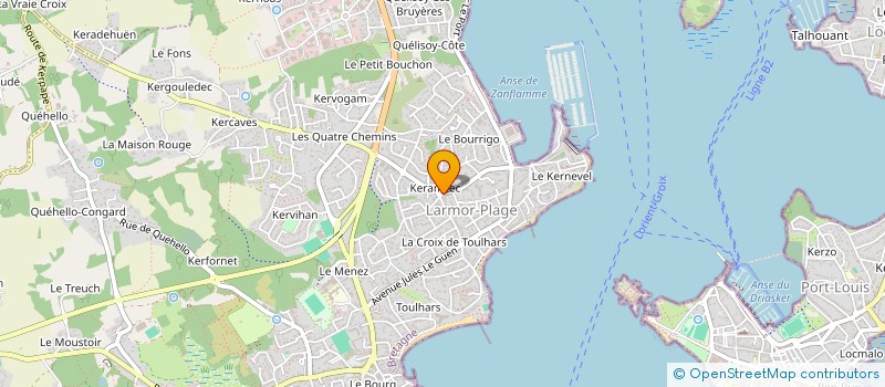 localisation de l'entreprise SCI KENDALC H  LARMOR-PLAGE