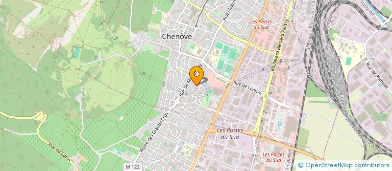 localisation de l'entreprise SCI KENDEN à CHENOVE