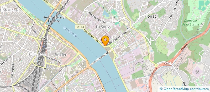 localisation de l'entreprise SCI KENJI  FLOIRAC