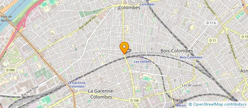 localisation de l'entreprise SCI KENLEVENEZ à COLOMBES