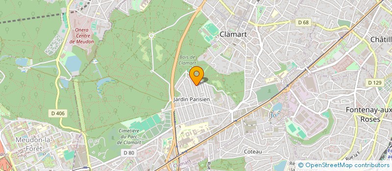 localisation de l'entreprise SCI KENNEDY à CLAMART