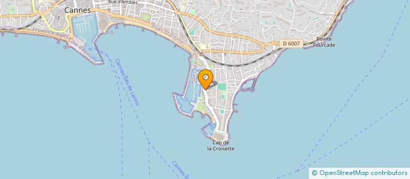 localisation de l'entreprise SCI KENNEDY à CANNES