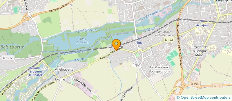 localisation de l'entreprise SCI KENNEDY  EGLY